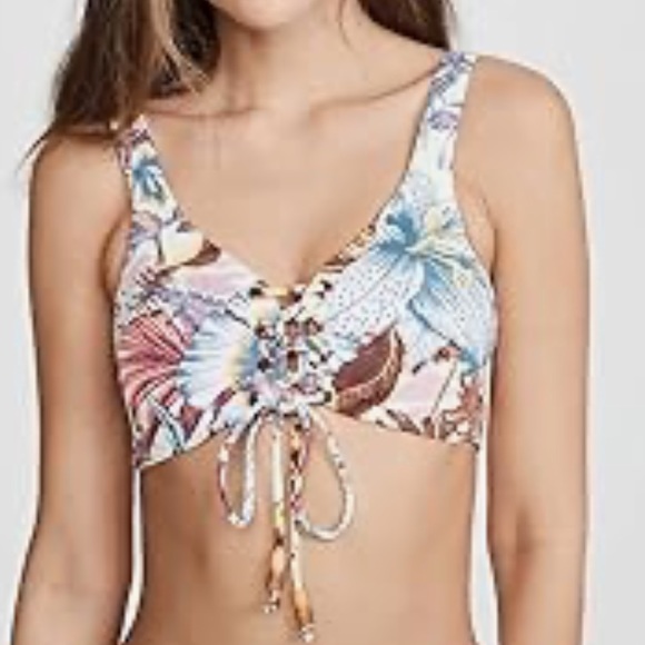 🌸🌴 MAAJI 🌴🌸 TROPICAL REVERSIBLE BIKINI TOP - Picture 9 of 13